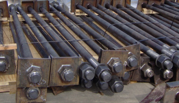 Фундаментные болты с анкерной плитой Фундаментные болты с анкерным упором