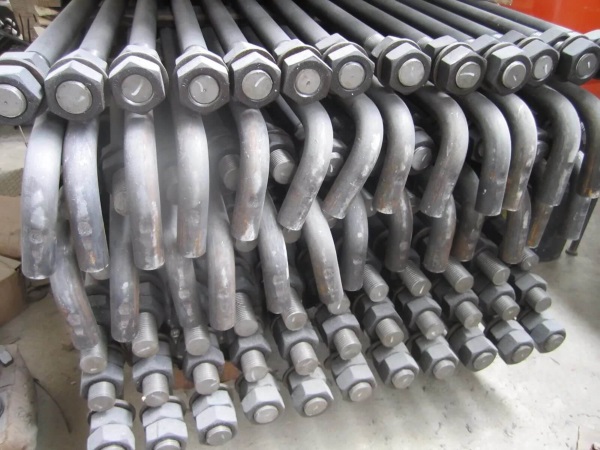 Изогнутые фундаментные болты Фундаментные болты изогнутого типа