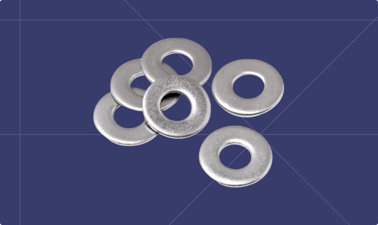 Шайбы плоские