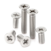 Винты с плоской головкой - 1 Винты с плоской головкой - фото - 1