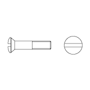 Винт с полупотайной головкой, класс точности А,В ГОСТ 17474-80 - 2 Винт с полупотайной головкой, класс точности А,В ГОСТ 17474-80 - фото - 2