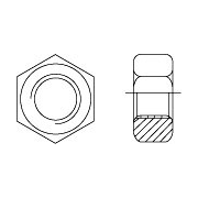 Гайка для фланцевых соединений ГОСТ 9064-75 - фото - 2