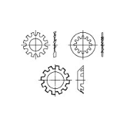 Шайбы стопорные многолапчатые, класс точности А ГОСТ 11872-89 - фото - 2